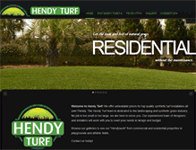 Tablet Screenshot of hendyturf.com